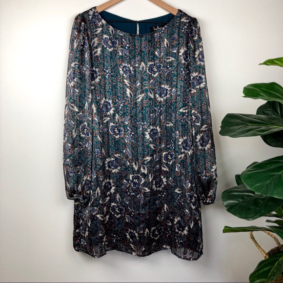 Lulus Dresses & Skirts - Lulu’s ∣ Long Sleeve Shift Dress ∣ Size Large